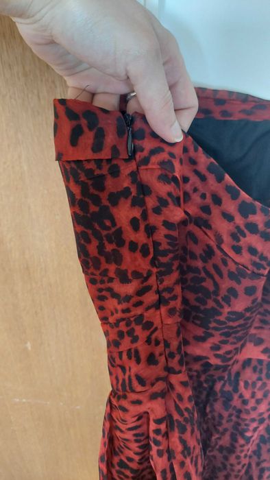 Vestido formal sem alças Zara