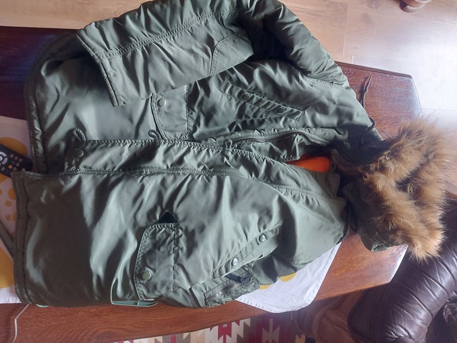 Kurtka Alpha Industries N3B Zielona M alaska