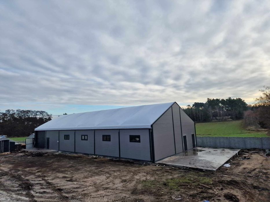 Hala namiotowa ocieplana 12x30x4.5 EURO-MET