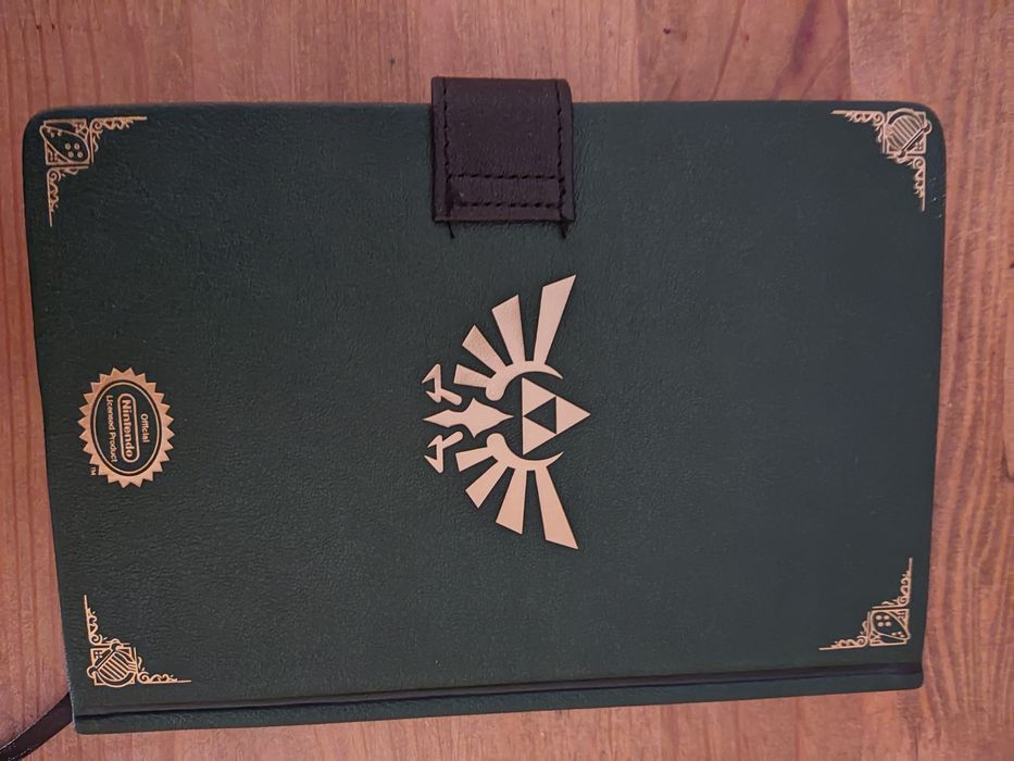 A lenda de Zelda caderno