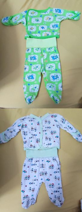 Костюмчик, распашонка, ползунки на 50 - 56 см