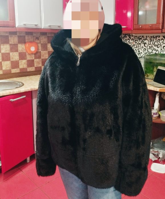 Дубленка з шубою двухстороння