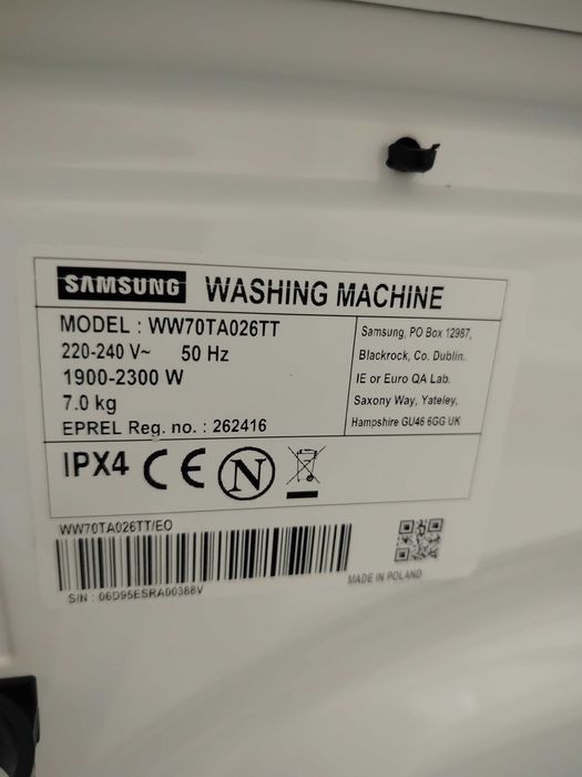 Pralka Samsung nowa