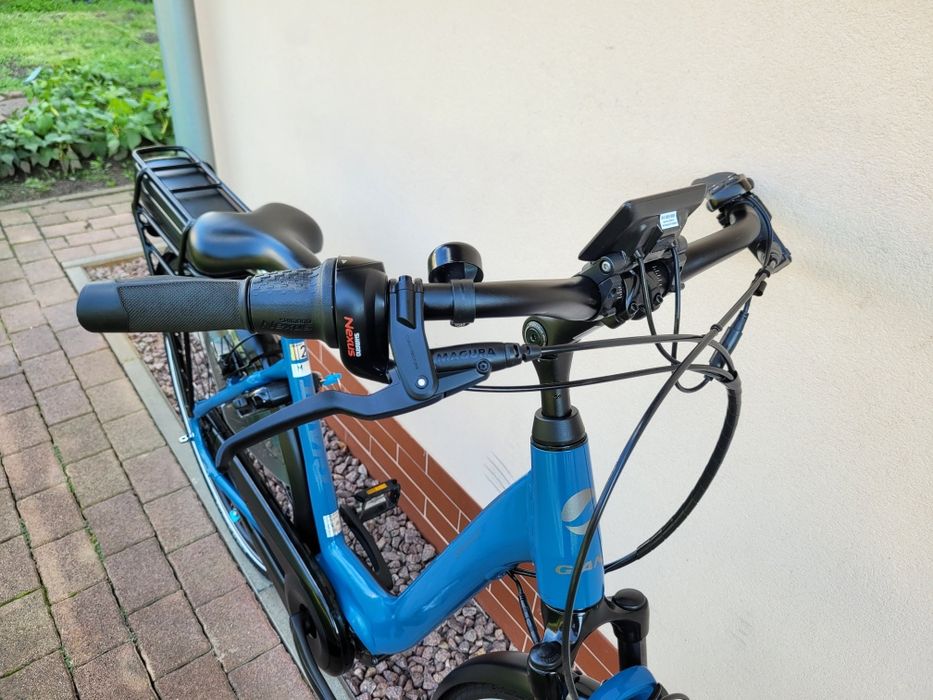 Rower elektryczny GIANT GRANDTOUR E+ 2 * jak nowy 344km * Yamaha * M