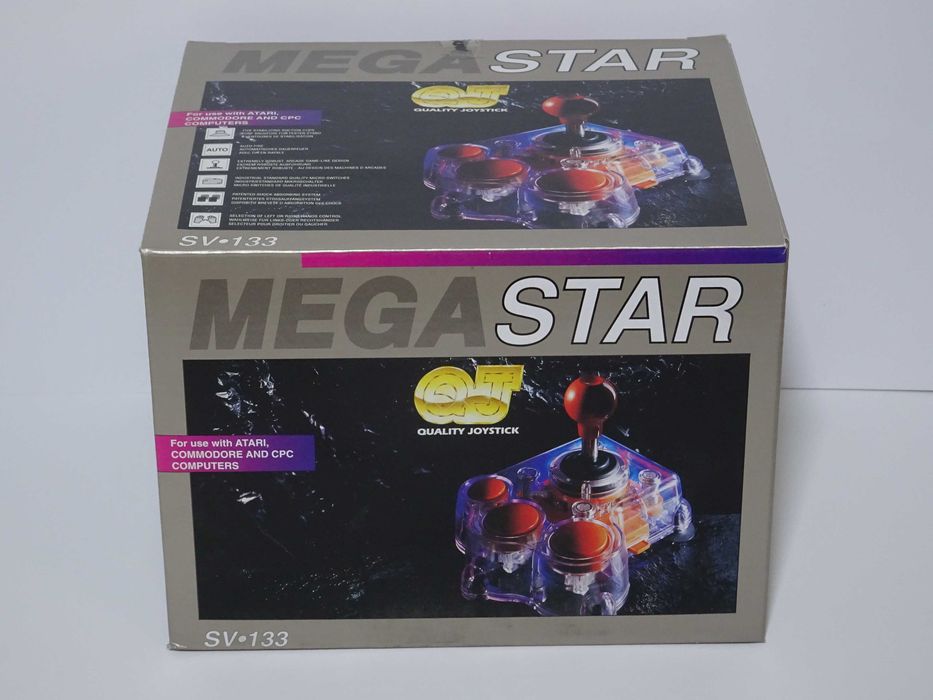Joysticki Joystick MEGA STAR SV-133 wtyczka 9pin ATARI NOWY OKAZJA !