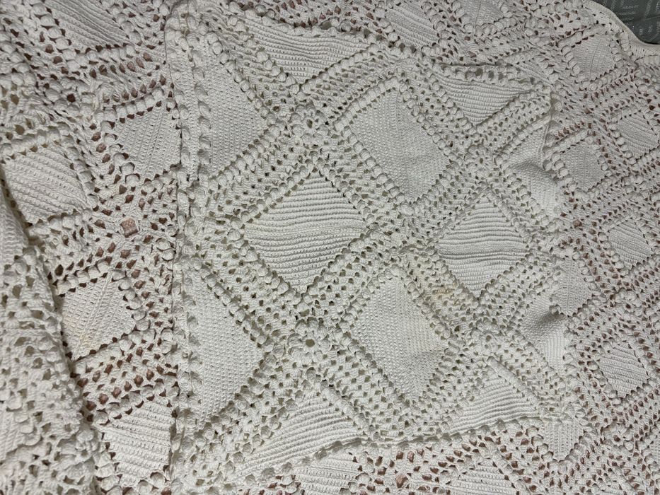 Colcha em crochet