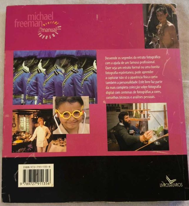 Livro de Michael Freeman: Retrato Fotográfico
