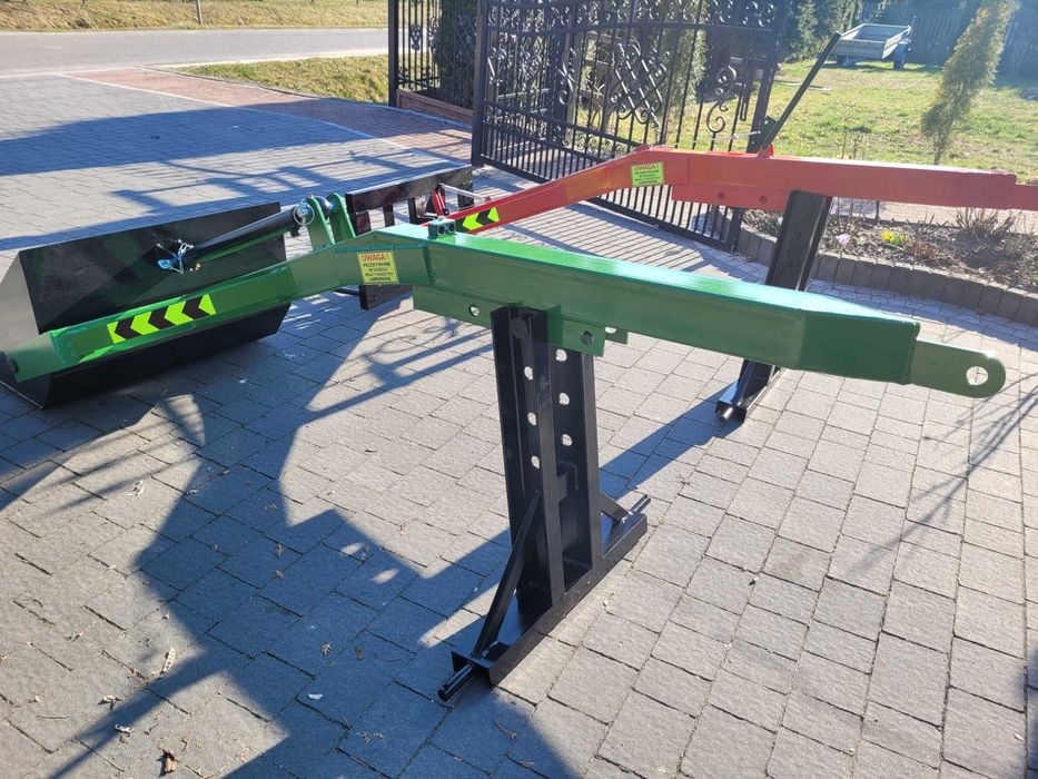 Ładowacz/ TUR na tył ciągnika HYDRAULICZNY łyżka do ziemi/ Widły DOWÓZ