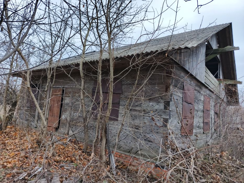 Продам сруб із номером будинку