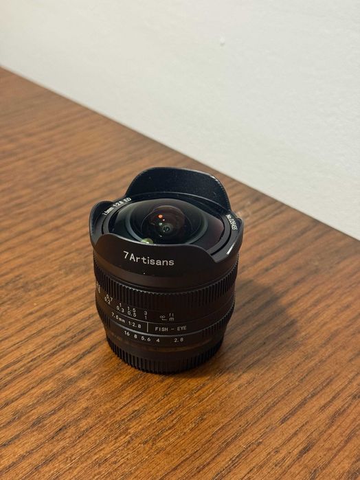 7Artisans Fisheye – Lente Ultra Wide para Fujifilm X