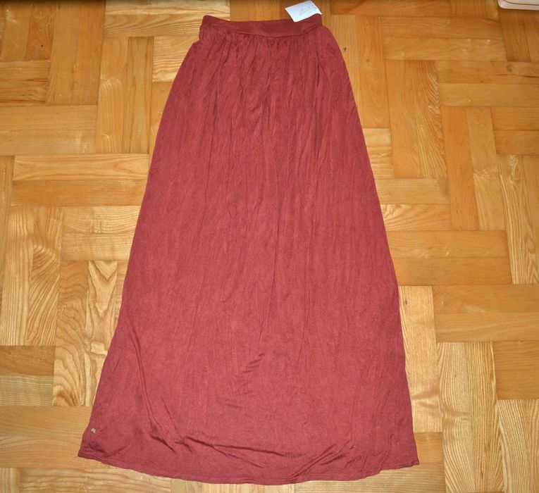 609^ boohoo  spódnica z dzianiny w gumkę na wysoką osobę 34/36