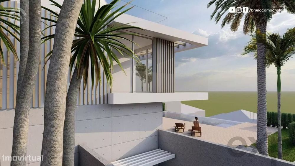 Moradia T4 Duplex de Luxo com Vista Deslumbrante sobre o Mar | Ponta d