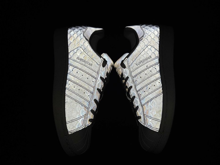 Adidas Superstar  - SREBRNY-zmienia kolory!