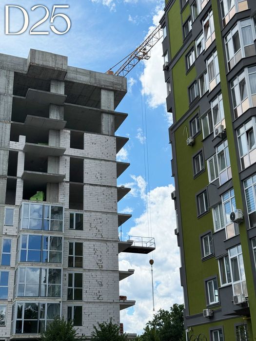Квартира від забудовника у розтермінування жк D25 продаж 53 м2
