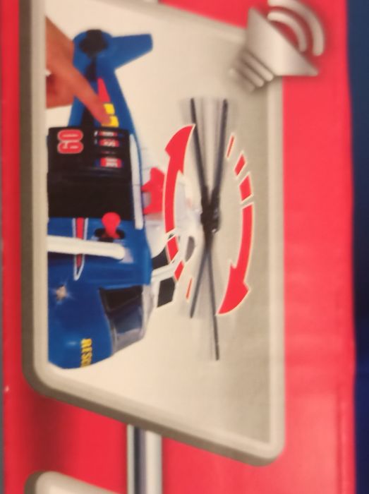 Duży Helikopter z wciągarką i dźwiękiem