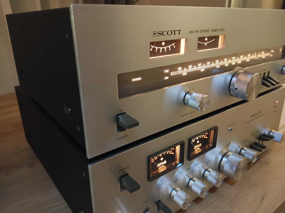 SCOTT Amplifier 440 A, Tuner 570 T