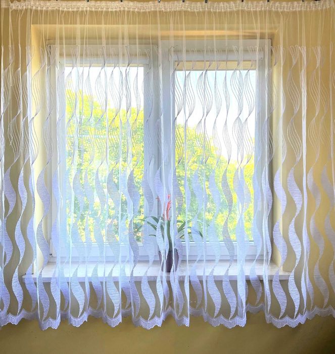 Firana gotowa żakardowa salon pokój 175x300