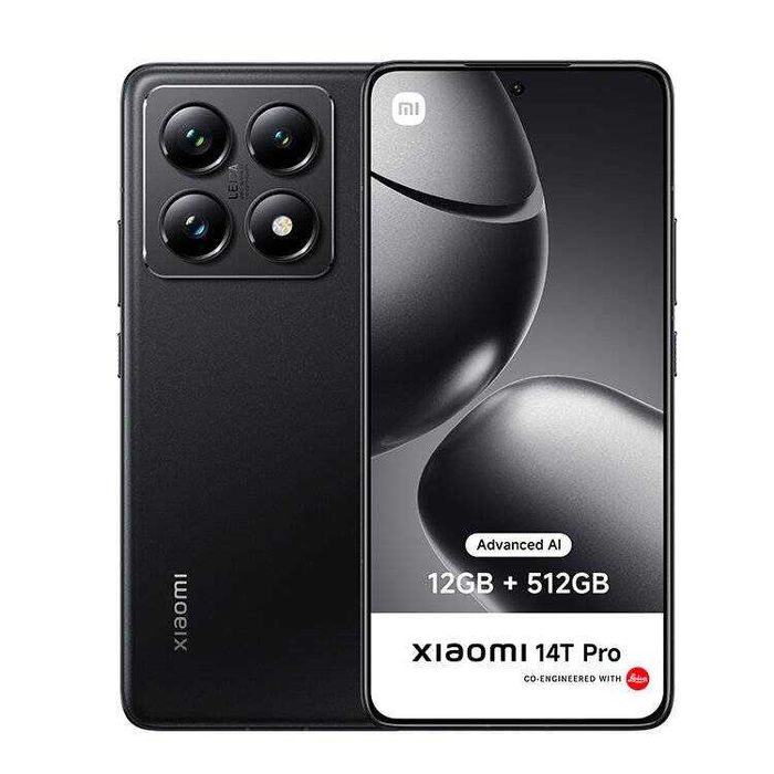 Xiaomi 14T Pro (12GB/512GB) - Titan Black - SELADO -3 ANOS DE GARANTIA