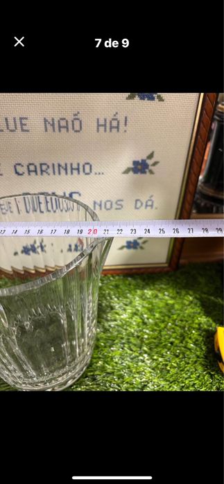 Jarra grande em cristal