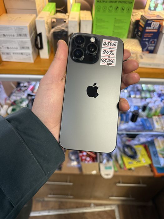 Продам Iphone 16 Pro Max 256 GB Black Titan 94% АКБ