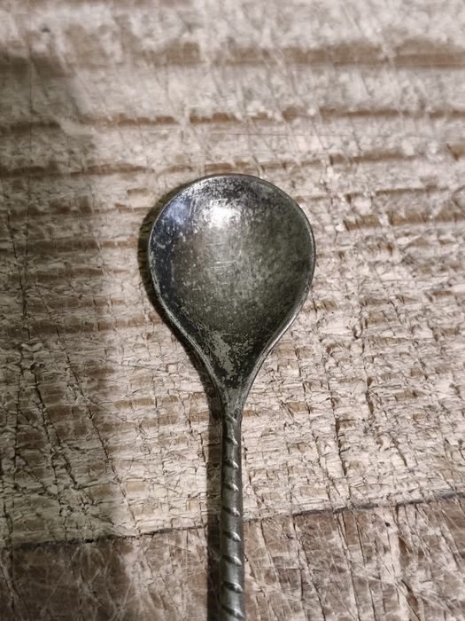 Stara łyżeczka do cukru MET 7