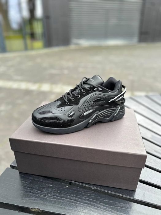 (БЕЗ ПЕРЕДОПЛАТИ)Adidas x Raf Simons Cylon-21 Black Раф Сімонс Кулон