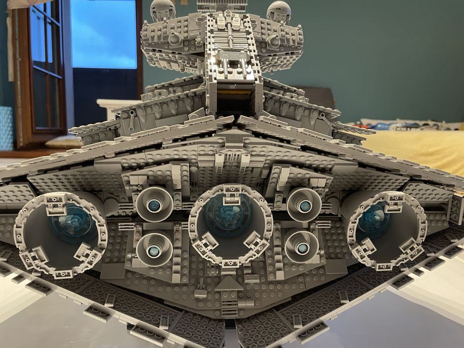 Lego Star Wars gwiezdny niszczyciel złożony*