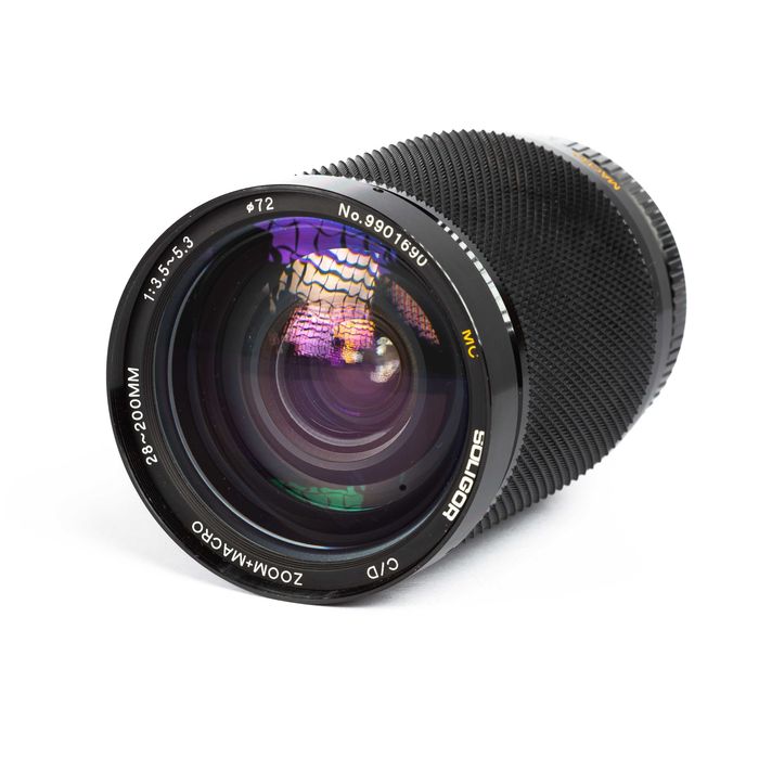 Soligor C/D Zoom + Macro MC 28-200mm f3.5-5.3 Ø72 - PK Mount