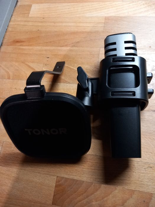 Pojemnościowy Mikrofon USB do Komputera Statyw z Podstawa TONOR TC30+