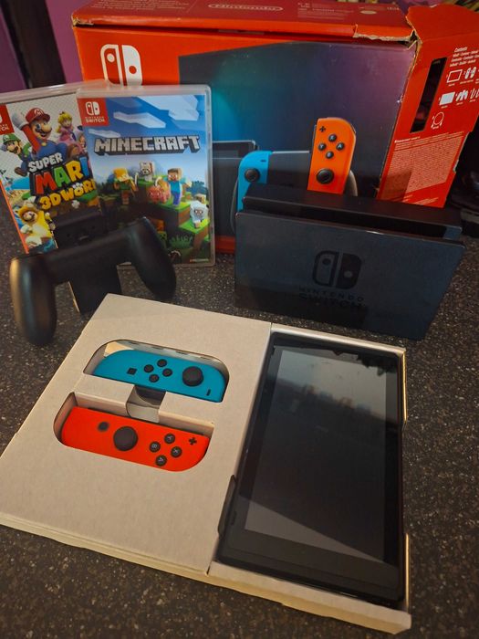 Nintendo Switch z grami do negocjacji