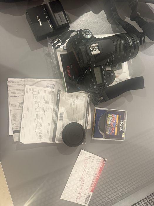 Canon EOS 70D (W) DSLR Camera Kit — Fully Functional