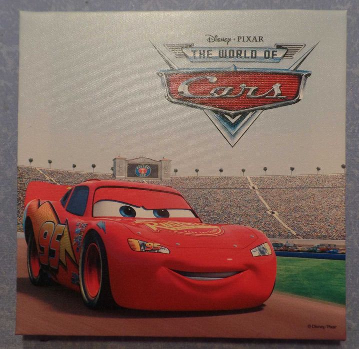 2 Paintings / Canvas of Lightning McQueen (931)64738281317123123