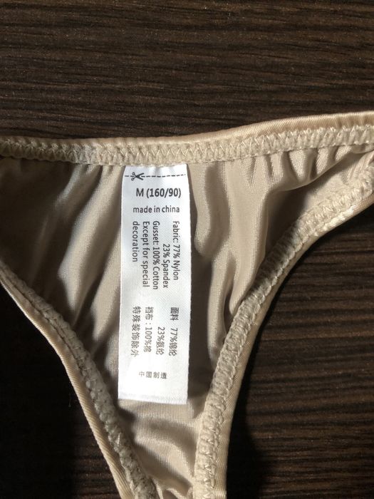 Жіночі труси стрінги з камінцями, розмір М