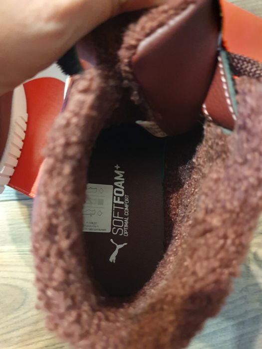 Sneakersy wysokie ocieplane r.35
