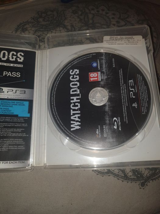 Watch dogs gra ps3