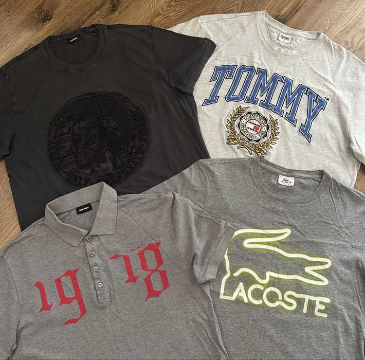 Футболки Lacoste Nike Hilfiger Diesel Lonsdale Arcteryx Kenzo Berghaus Oakley Lyle Scott TNF Lyle Scott Carhartt Hugo Boss Under Armour Adidas