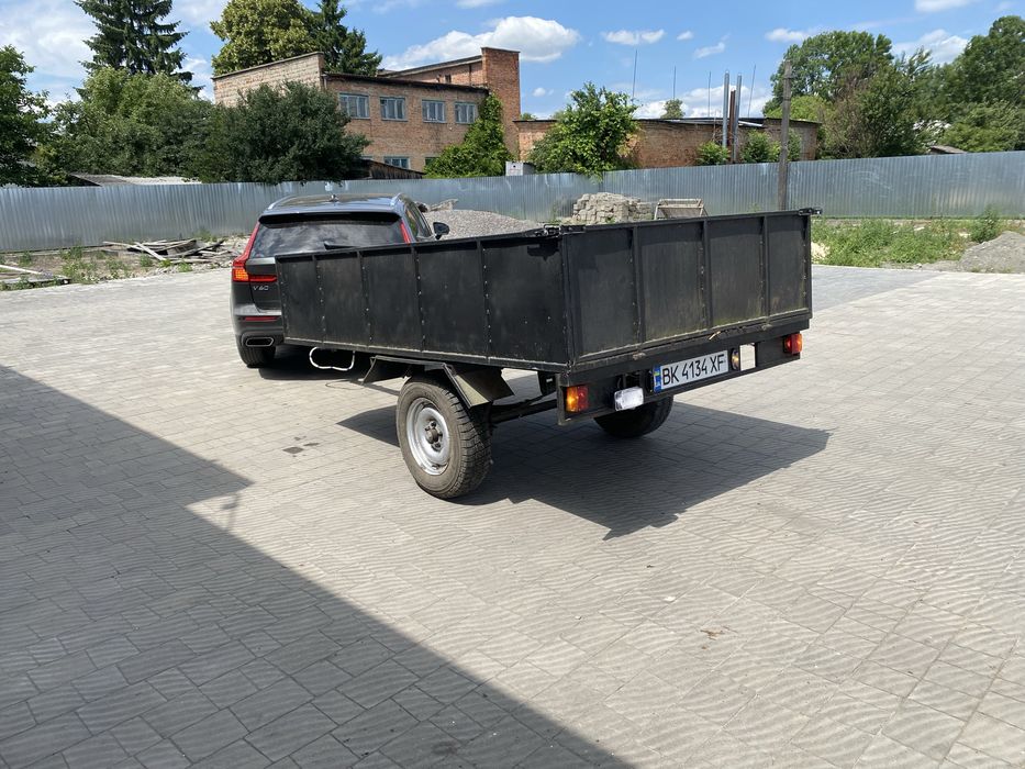 Причіп для легкового авто з документами