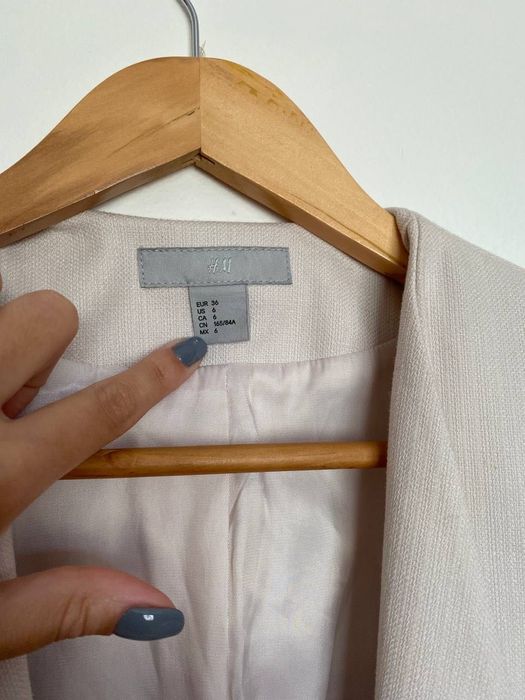 Піджак H&M айворі