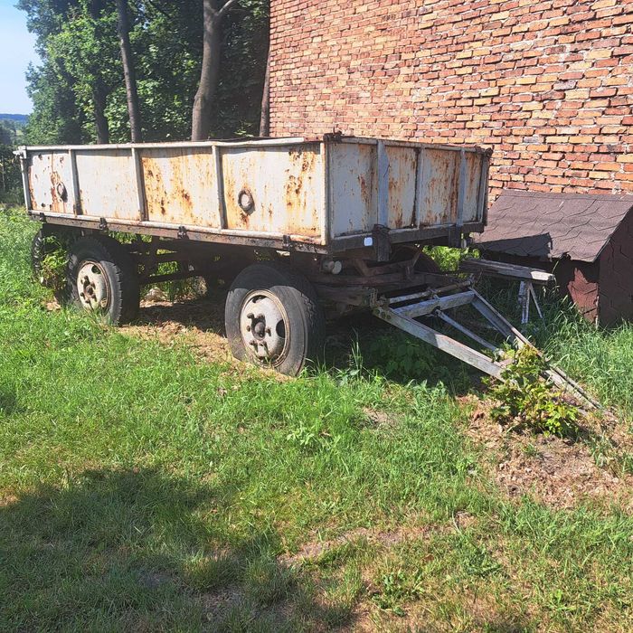 Przyczepa Autosan d-36 z dokumentami