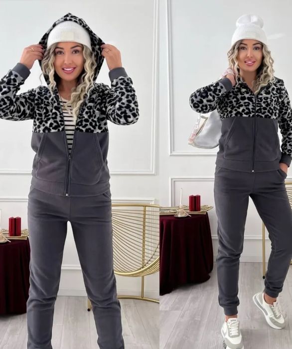 Костюм графіт фліс розмір м