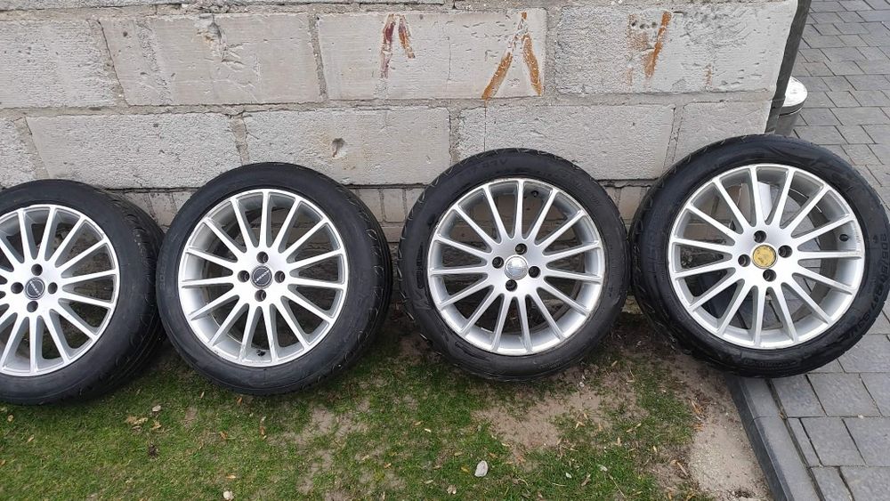 Alufelgi,opony letnie koło 205 50 r 17 ,4x100 do Hondy.