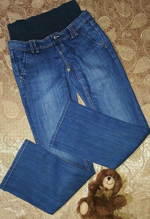 Джинсы для беременных Mamalicious демисезонные клеш 31/31