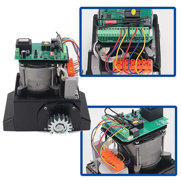 Automatismo de Correr até 1000Kg + 4 metros Cremalheira