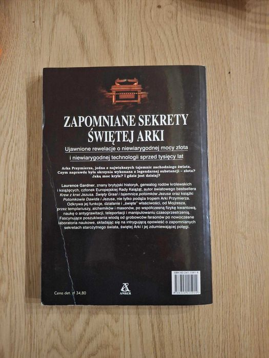 Gardner Laurence- Zapomniane Sekrety Świętej Arki