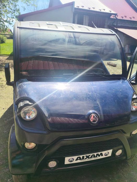 Aixam d-truck bez prawa jazdy ! przebieg jedyne 14 tys. kamera cofania, radio CD, ogrzewanie