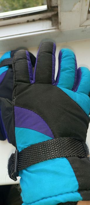 Перчатки лыжные  теплые подростковые