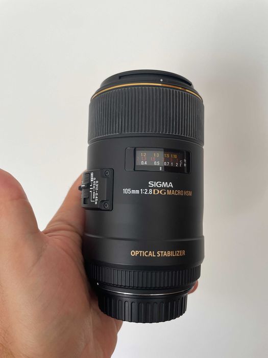 Sigma 105mm f/2.8 EX DG Macro OS HSM (p/ Canon)