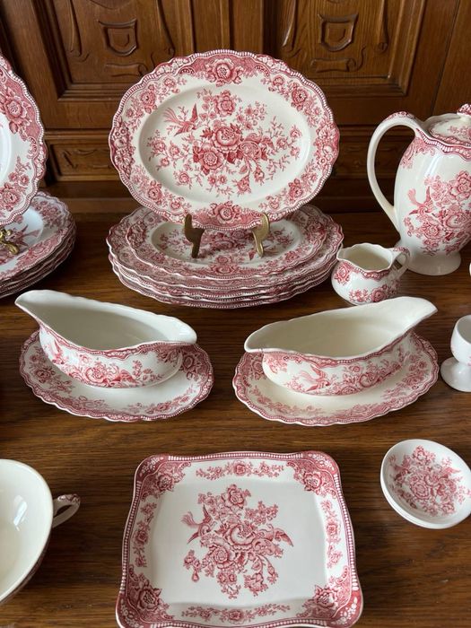 Bristol Crown Ducal.Старовинний англійський сервіз