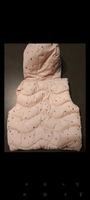 Bezrękawnik dla dziewczynki