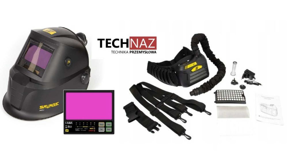 Esab Savage A41 z nawiewem EPR x1.1 przyłbica spawalnicza  Lublin
